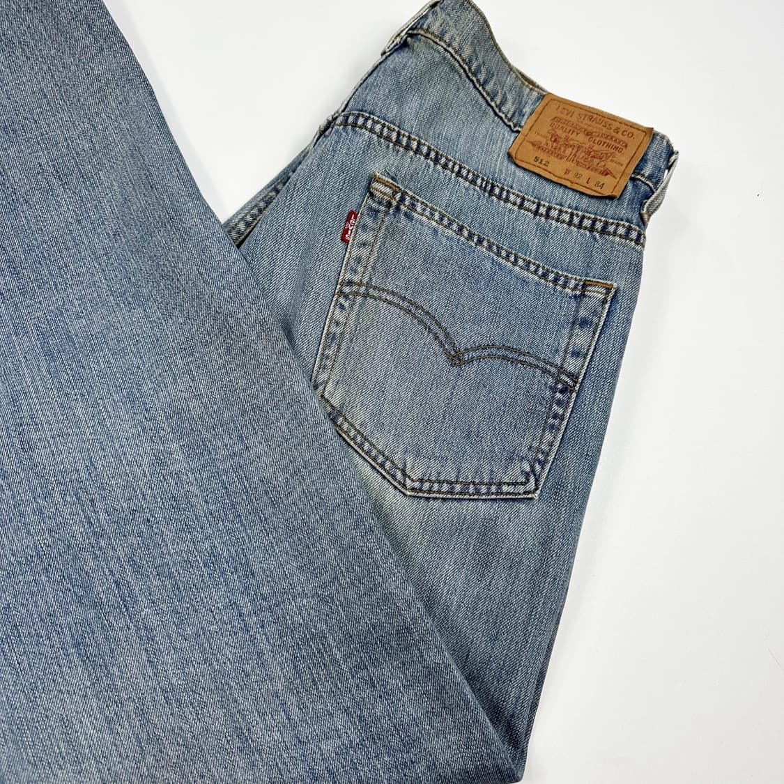 리바이스 512 오리지널 연청 데님 팬츠 (34인치) 상품이미지1