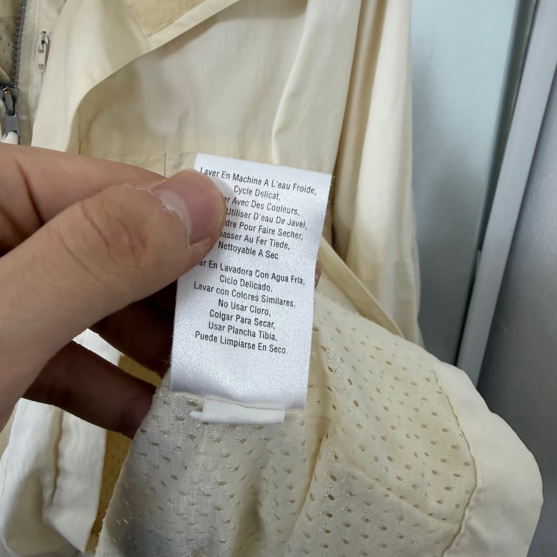 DKNY 90s 투웨이 나일론 코튼 파카 상품이미지9