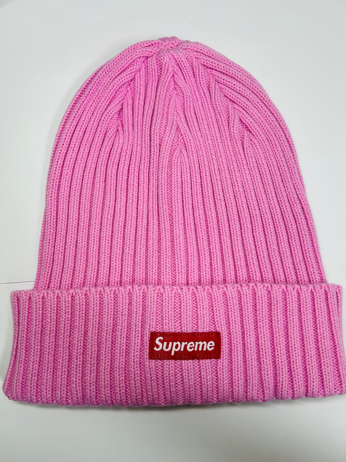 25SS 슈프림 오버다이드 비니 핑크 상품이미지1