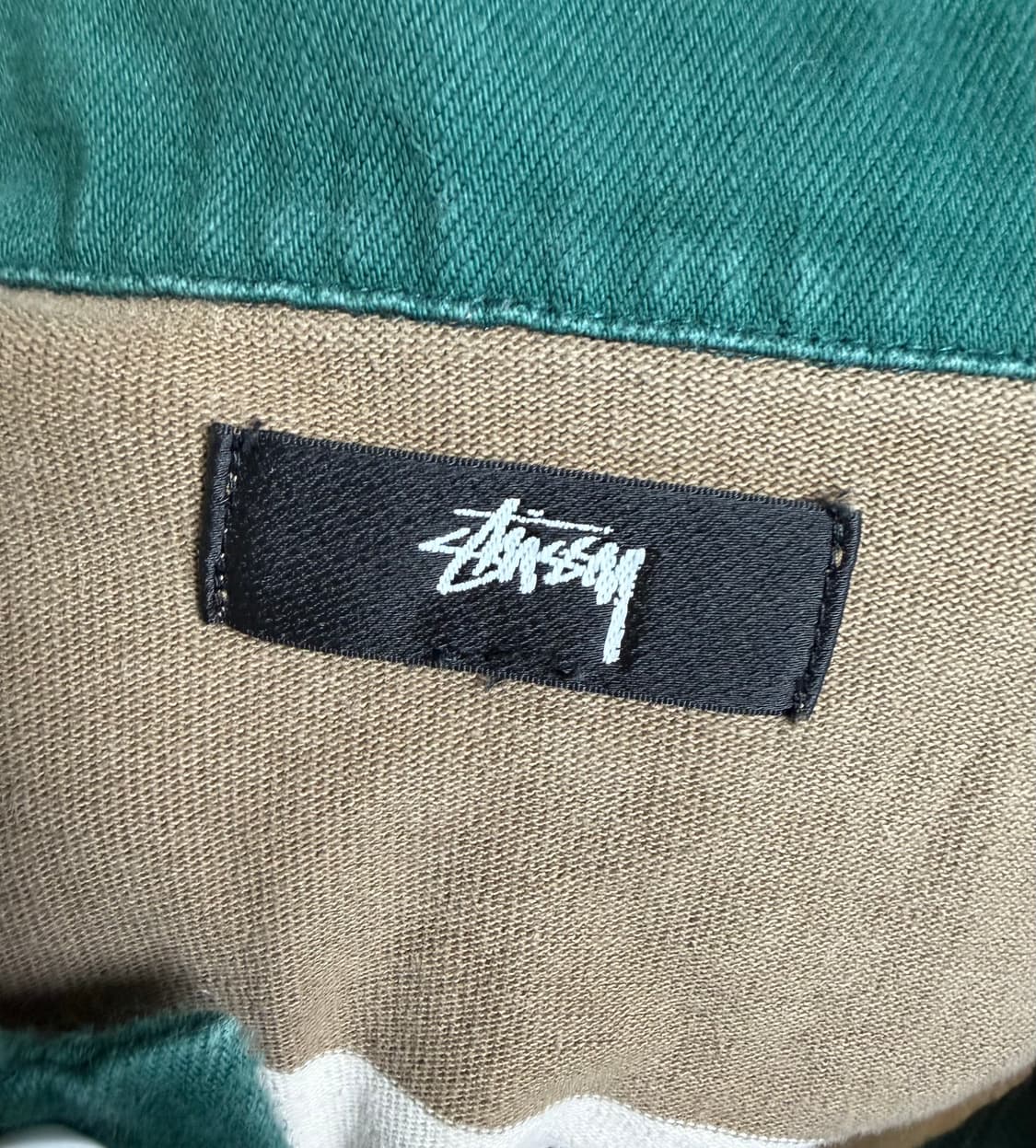 스투시 빅 스트라이프 럭비 내츄럴 상품이미지6