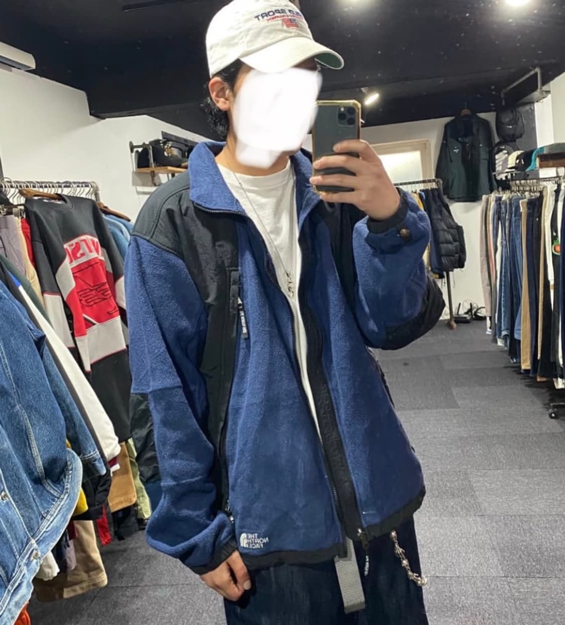 (XL) 90s 더 노스페이스 데날리 써멀 폴라텍 집업 플리스 자켓 상품이미지2