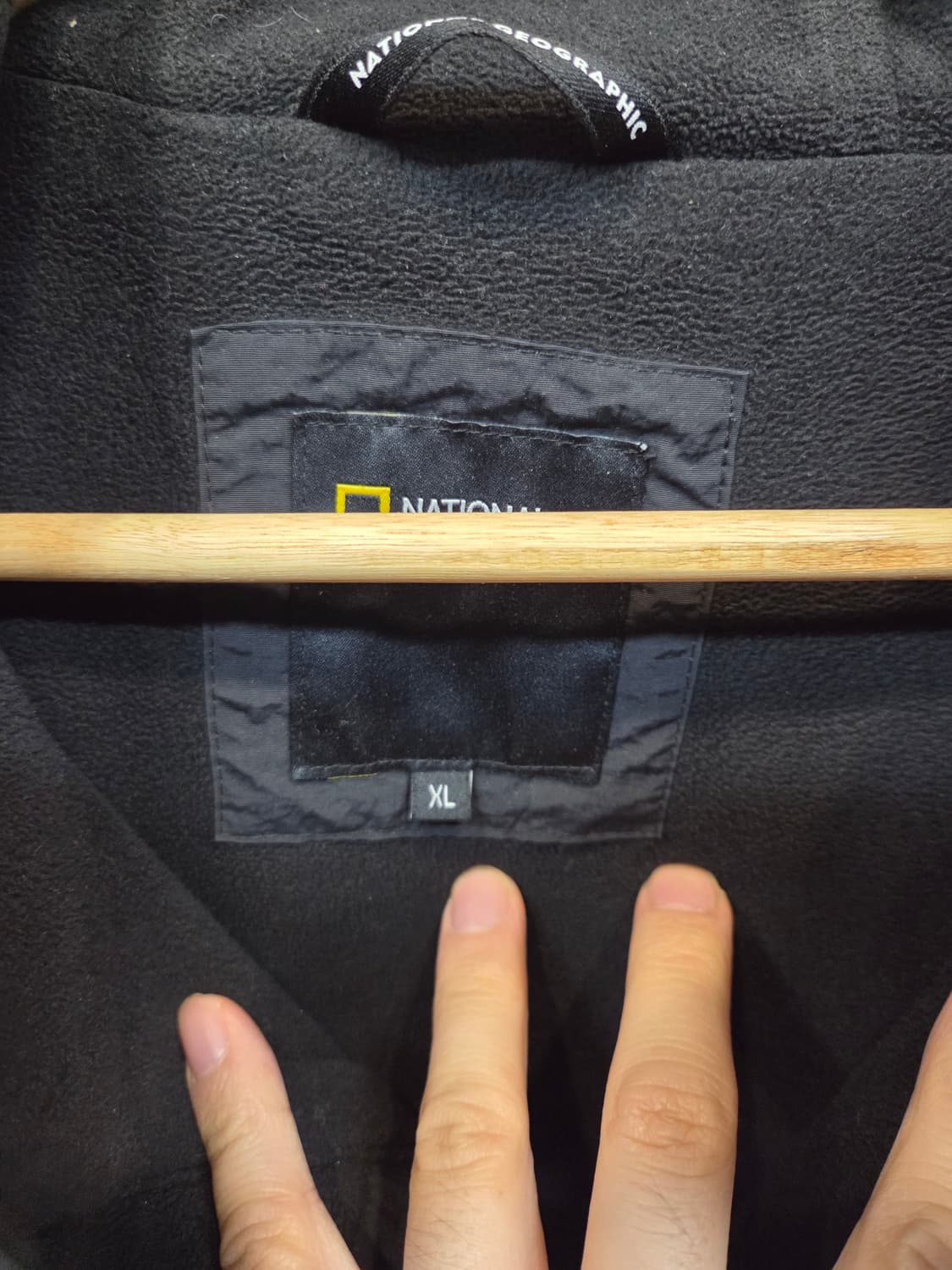 내셔널지오그래픽 뽀글이 플리스 후드자켓 xl 상품이미지3