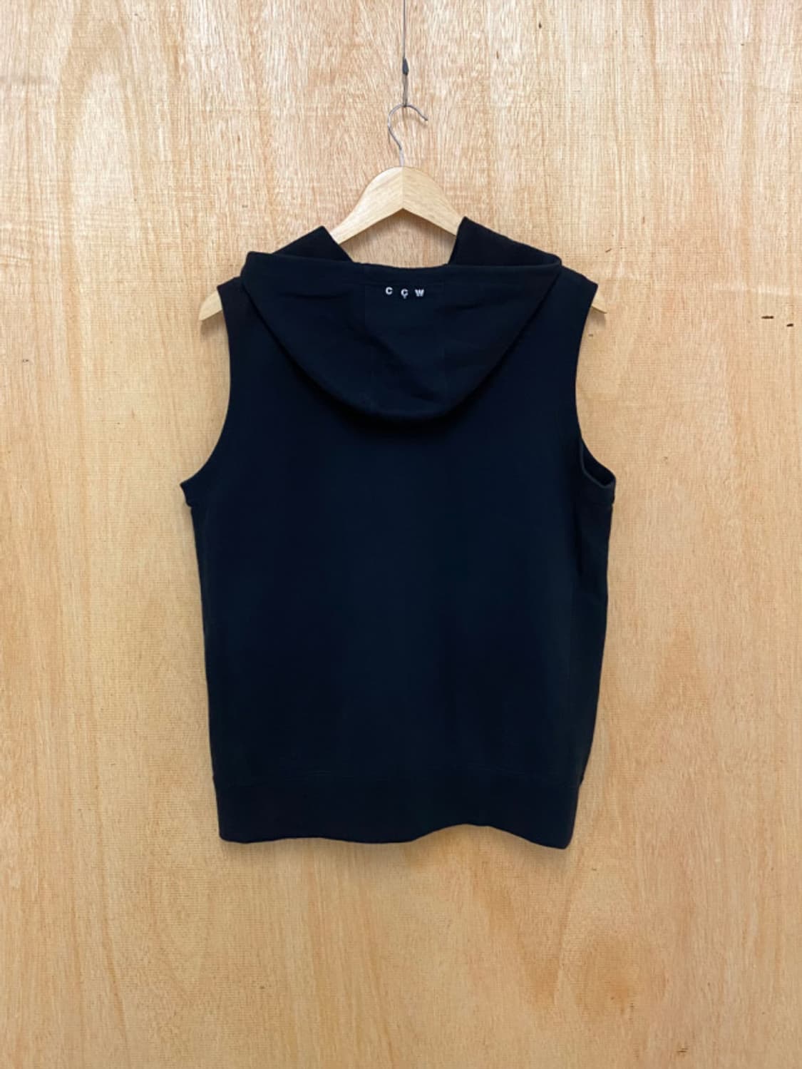 COMME CA WALK hood zip-up vest 후드 집업 베스트 상품이미지6