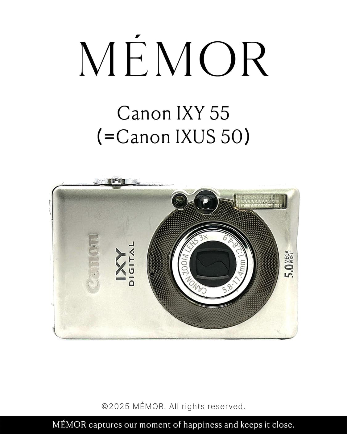 아이유님 사용🩷Canon IXY 55(IXUS 50) 캐논 디카 카메라 상품이미지1