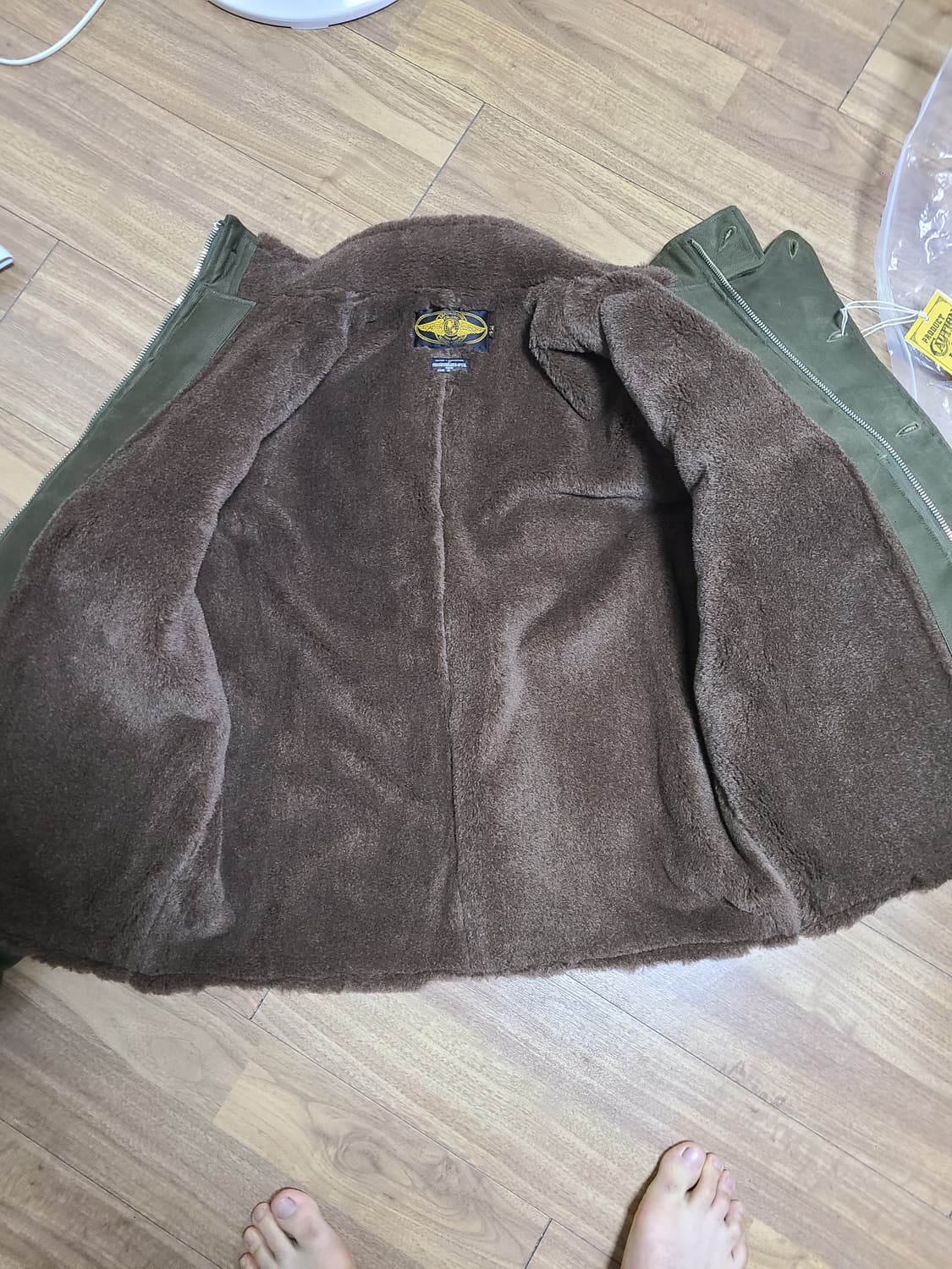 프리휠러스 윈터에비에이터 자켓 42size 상품이미지1