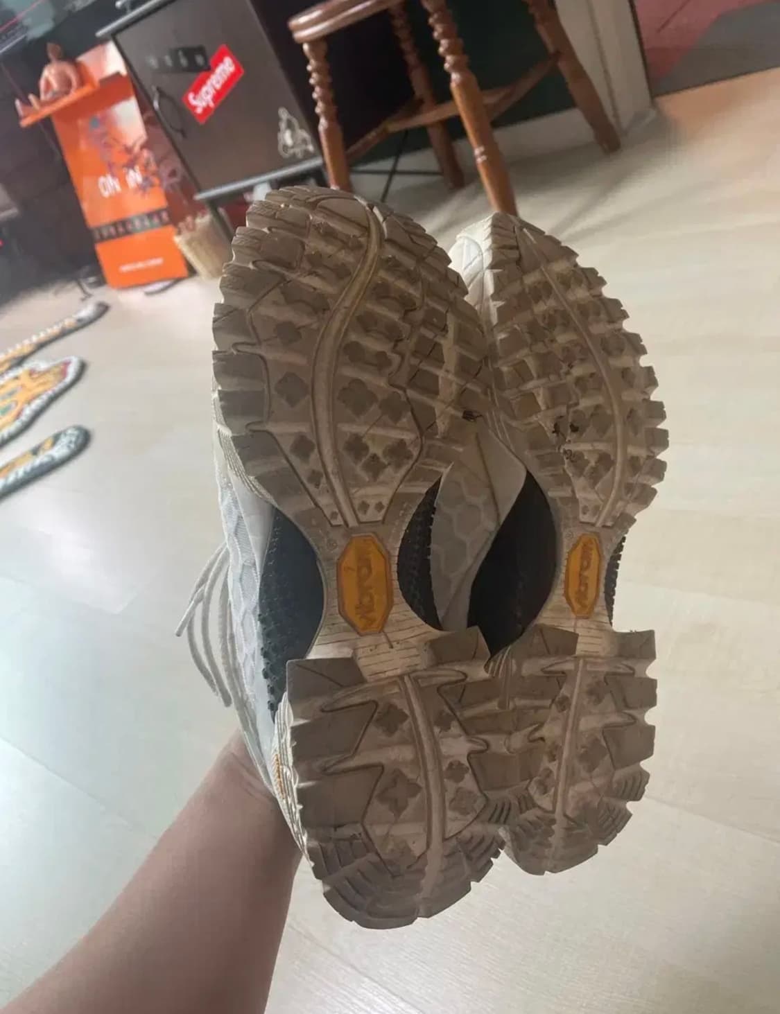 로아하이킹 Oblique Mesh Trail White 상품이미지3