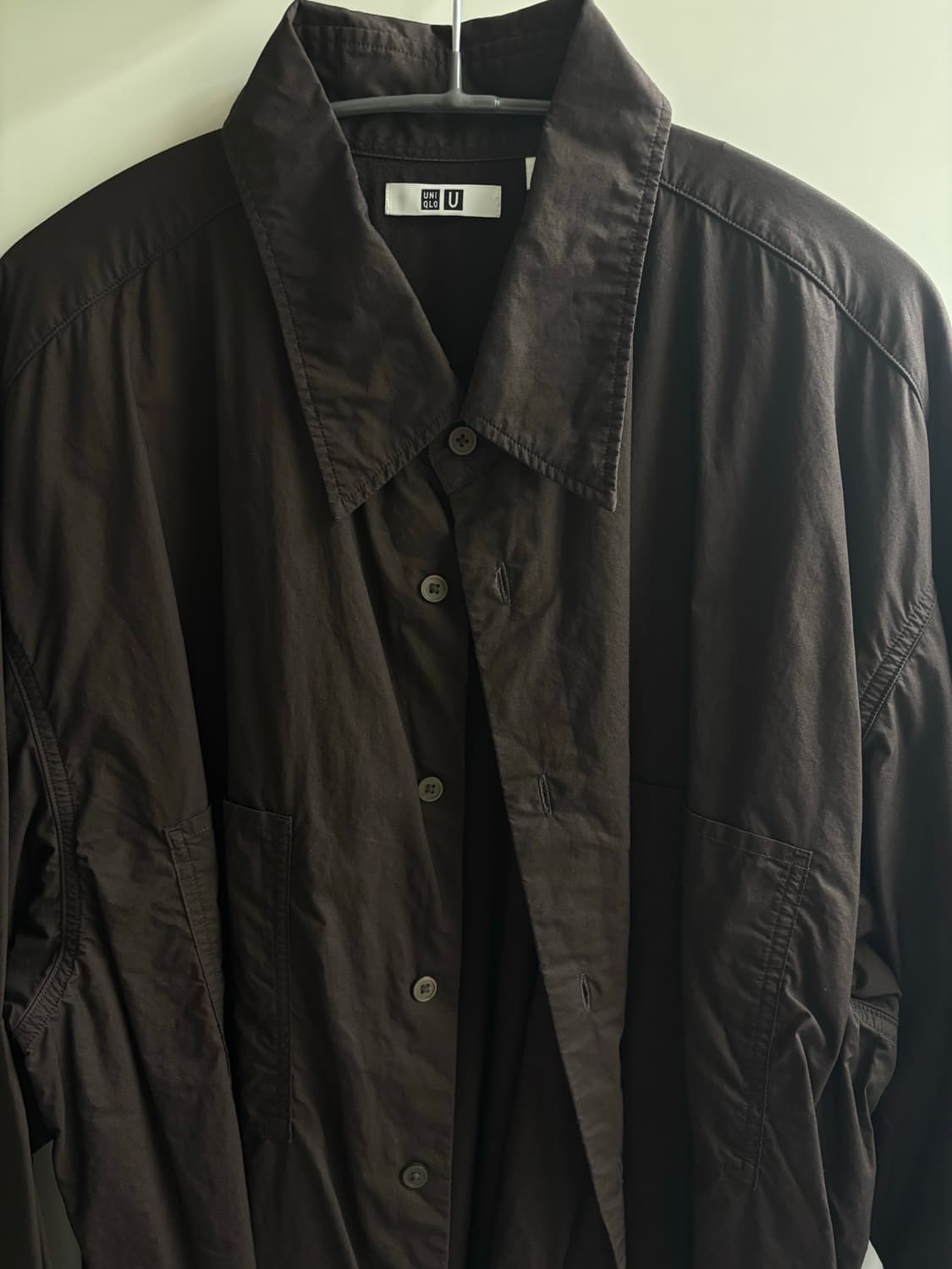 (XL) 유니클로 U 유틸리티 셔츠 38브라운 상품이미지2