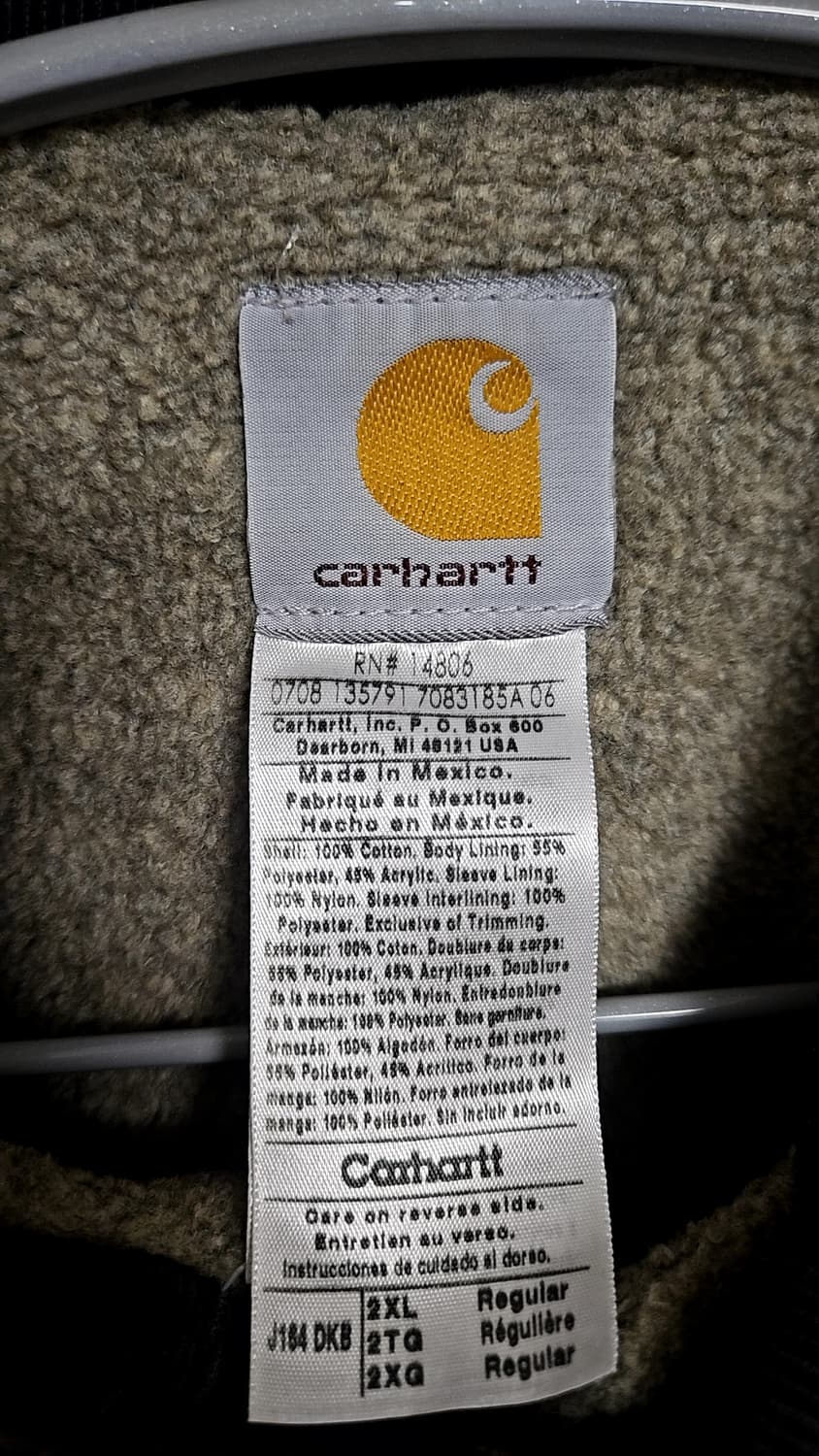 08 Carhartt DKB J164 자켓 2XL Rio Tinto  상품이미지2