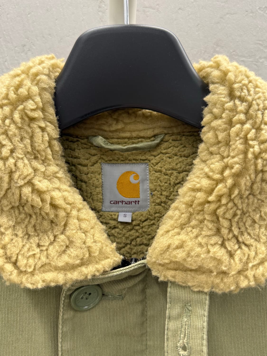 Carhartt 칼하트 쉐필드 자켓 카키 S 상품이미지4