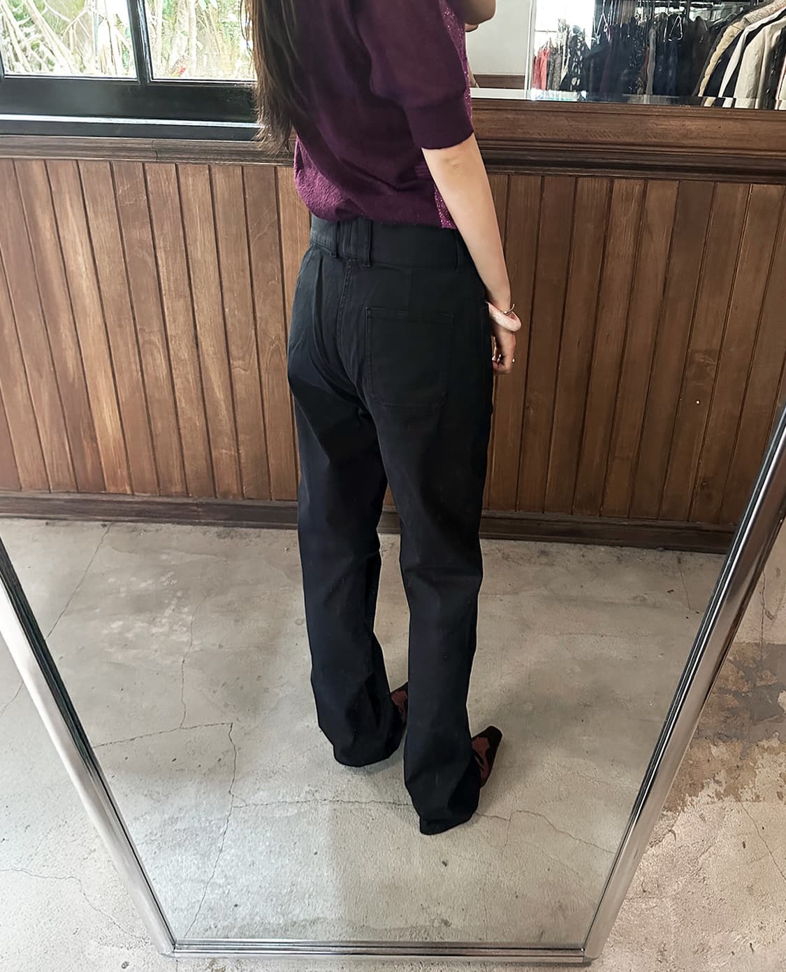 PRADA cotton straight pants 상품이미지5