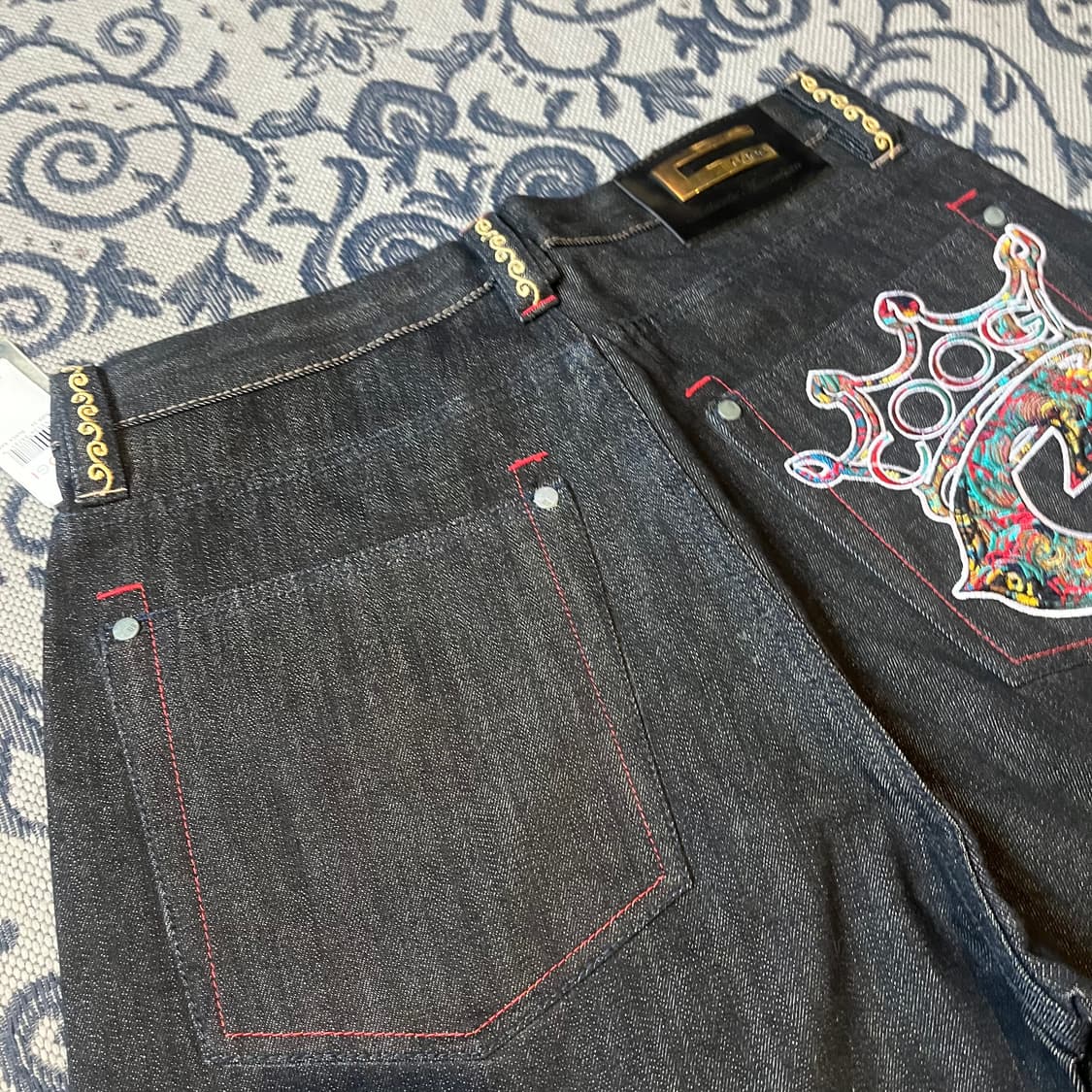 34 COOGI 데님 하프 팬츠/W2378 상품이미지2