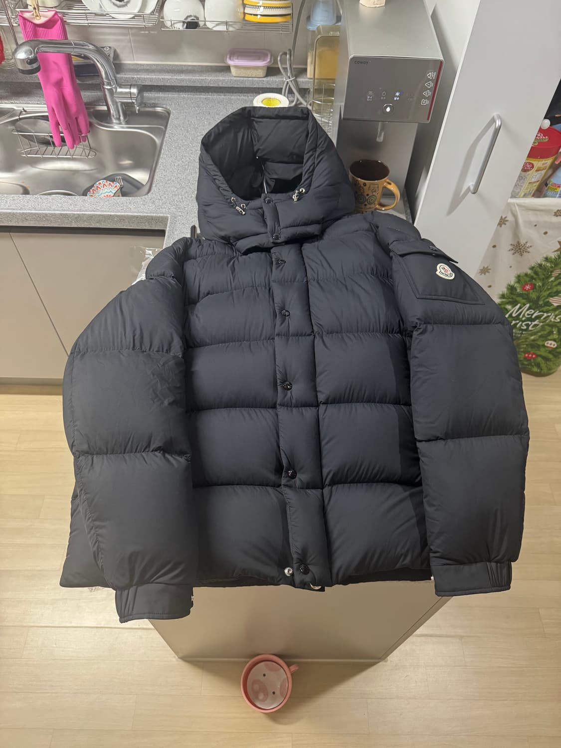 24FW 몽클레어 베제르 블랙 7사이즈 정품 상품이미지2