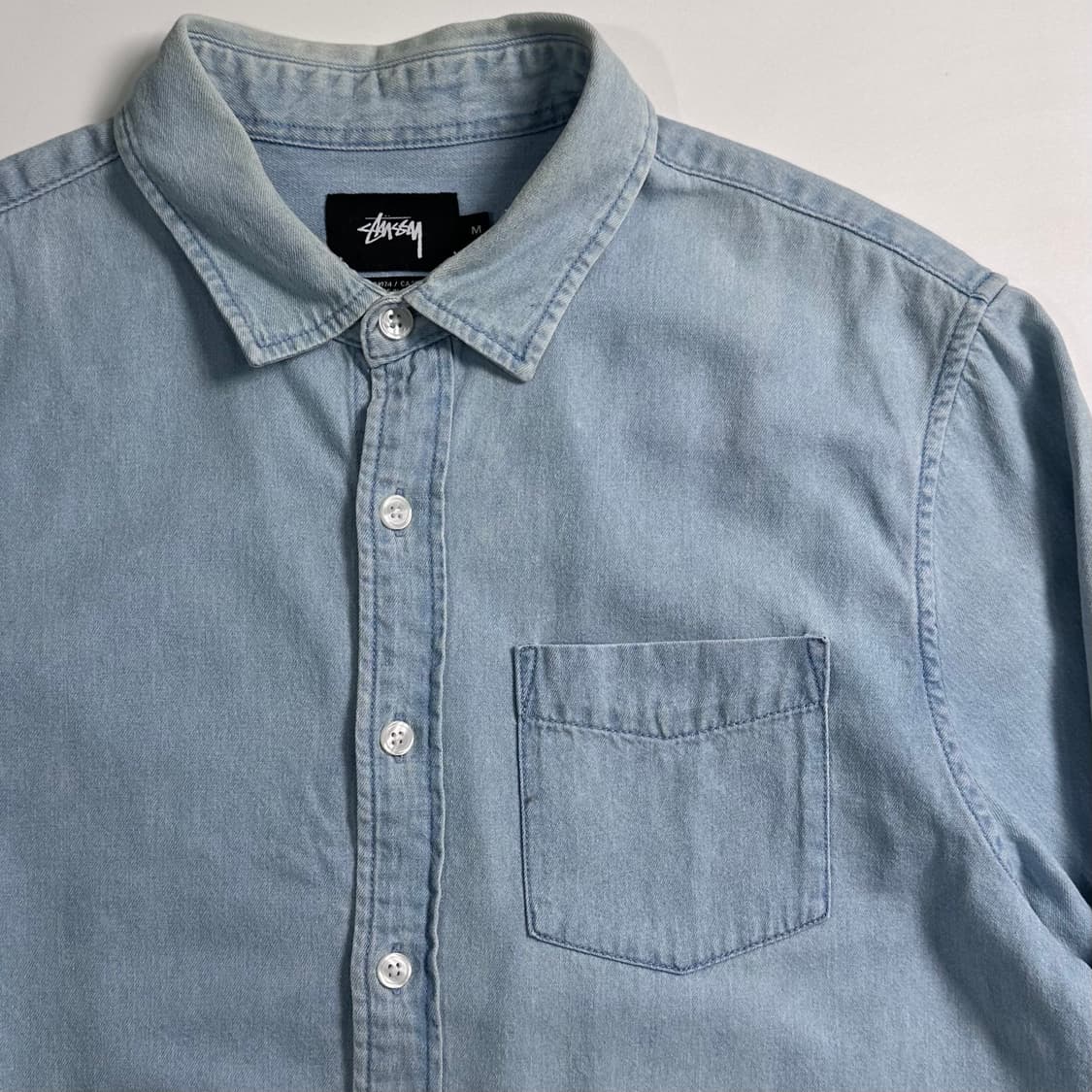 스투시 데님 포켓 셔츠  상품이미지4