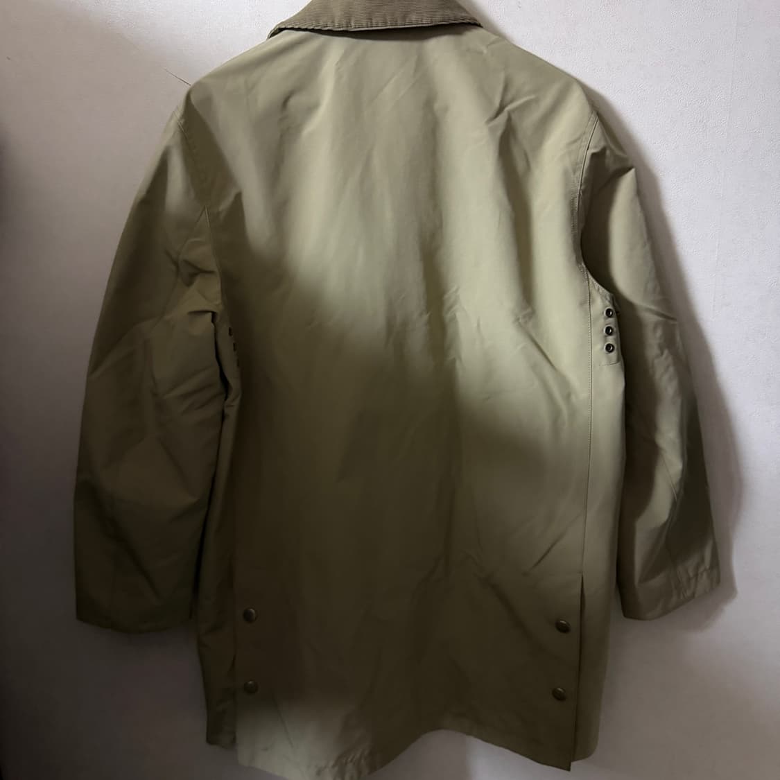 헤지스 디테쳐블 헌팅코트 베이지 100(남성 105까지) 상품이미지3