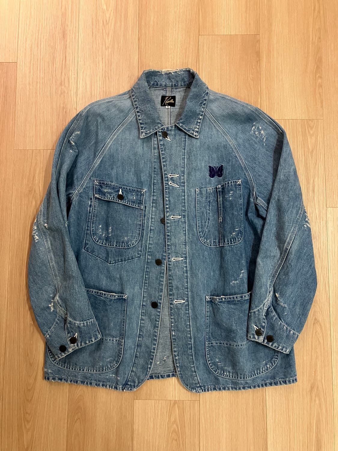 니들스 데님 워크자켓 상품이미지1