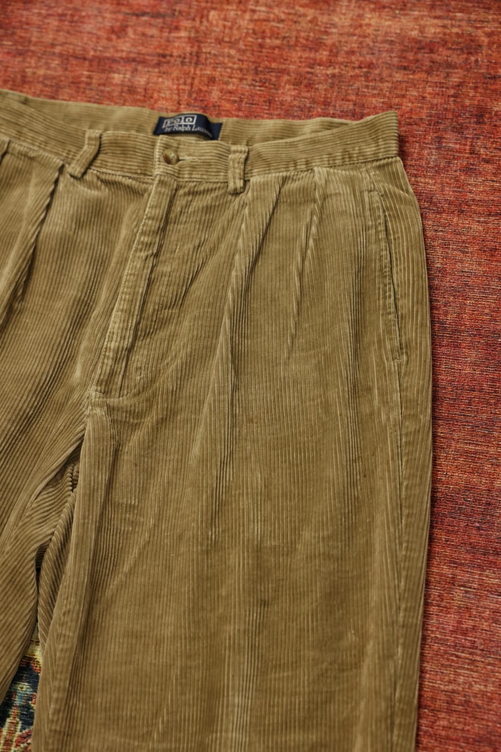 90s 빈티지 폴로랄프로렌 코듀로이 앤드류팬츠 판매 상품이미지5