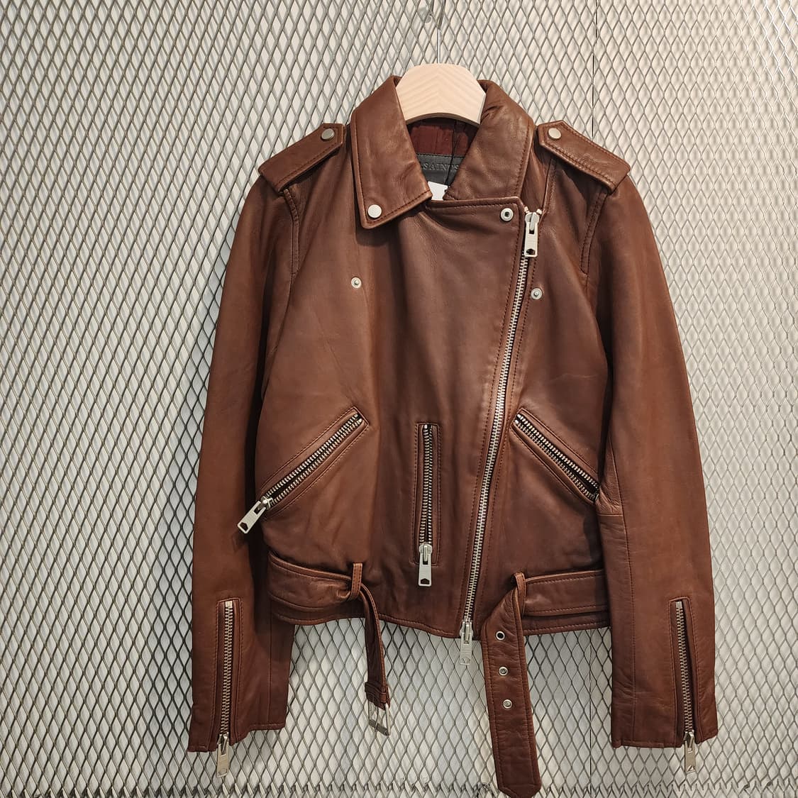 올세인츠 램스킨 바이커 쟈켓 상품이미지1