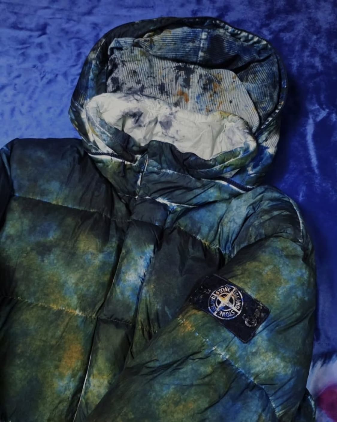 [M] 슈프림 스톤아일랜드 크링클랩스 다운 틸 상품이미지2