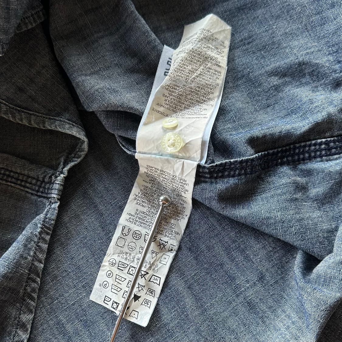 [S]리바이스 Levi's 샴브레이 포켓 워크 셔츠 상품이미지8