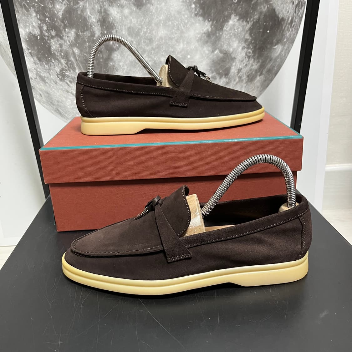 정품 35.5) 로로피아나 썸머워크 로퍼 225~230 상품이미지1