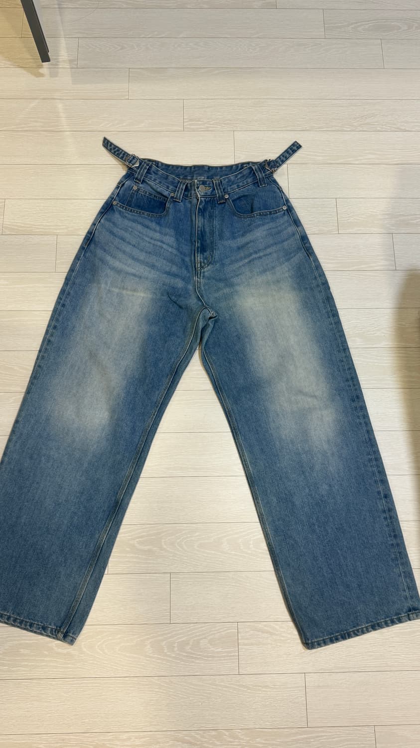 노운 와이드 데님 팬츠 상품이미지1