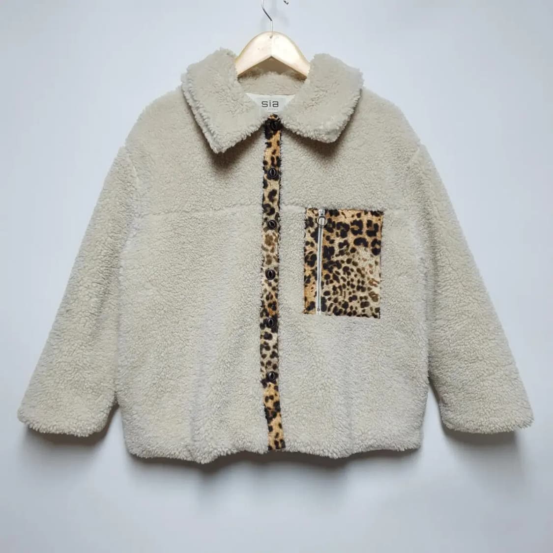 SIA 레오파드 포켓 포인트 후리스_E394 상품이미지1