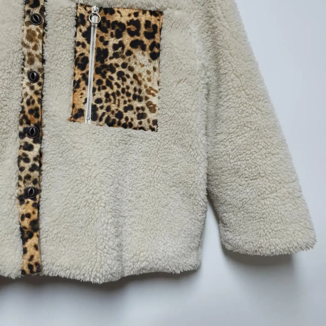 SIA 레오파드 포켓 포인트 후리스_E394 상품이미지4