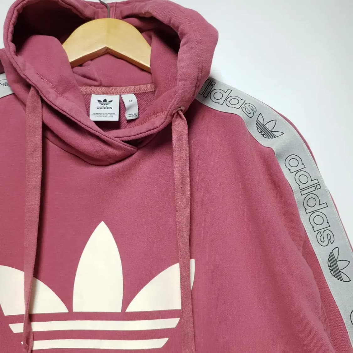 아디다스 사이드로고 후드티/M_F336 상품이미지3