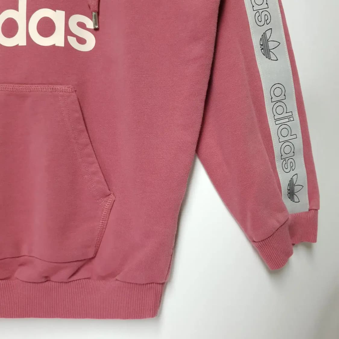 아디다스 사이드로고 후드티/M_F336 상품이미지4