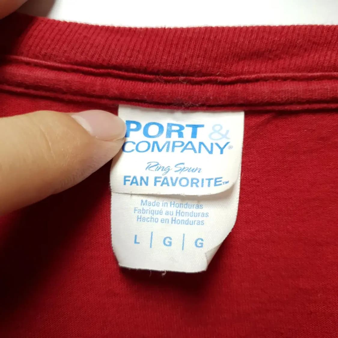 PORT & COMPANY 포트앤컴퍼니 반팔티/L_F783 상품이미지2