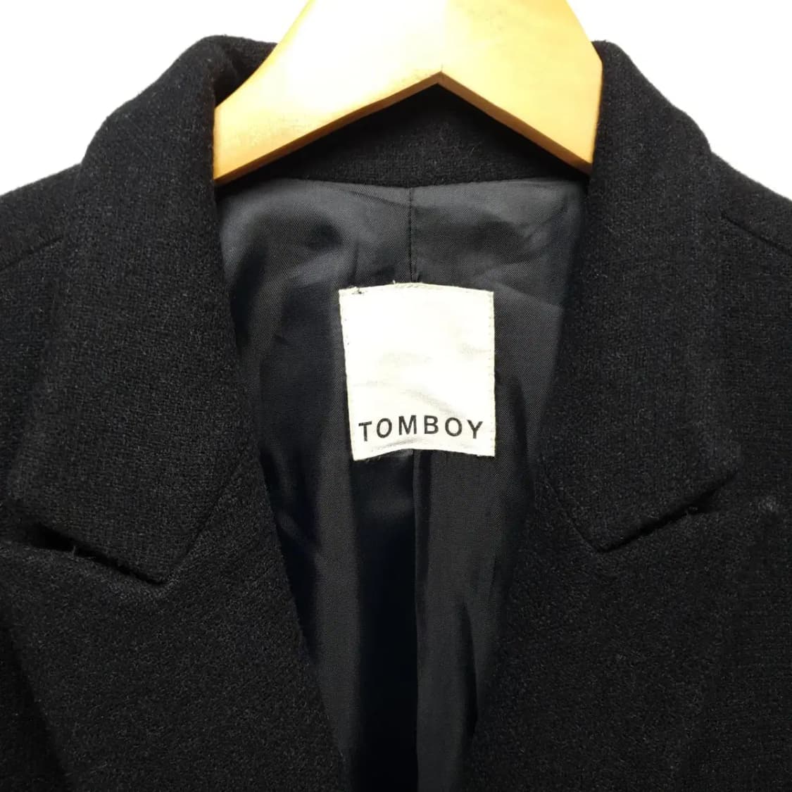 톰보이 울 혼방 코트 F_G159 상품이미지2