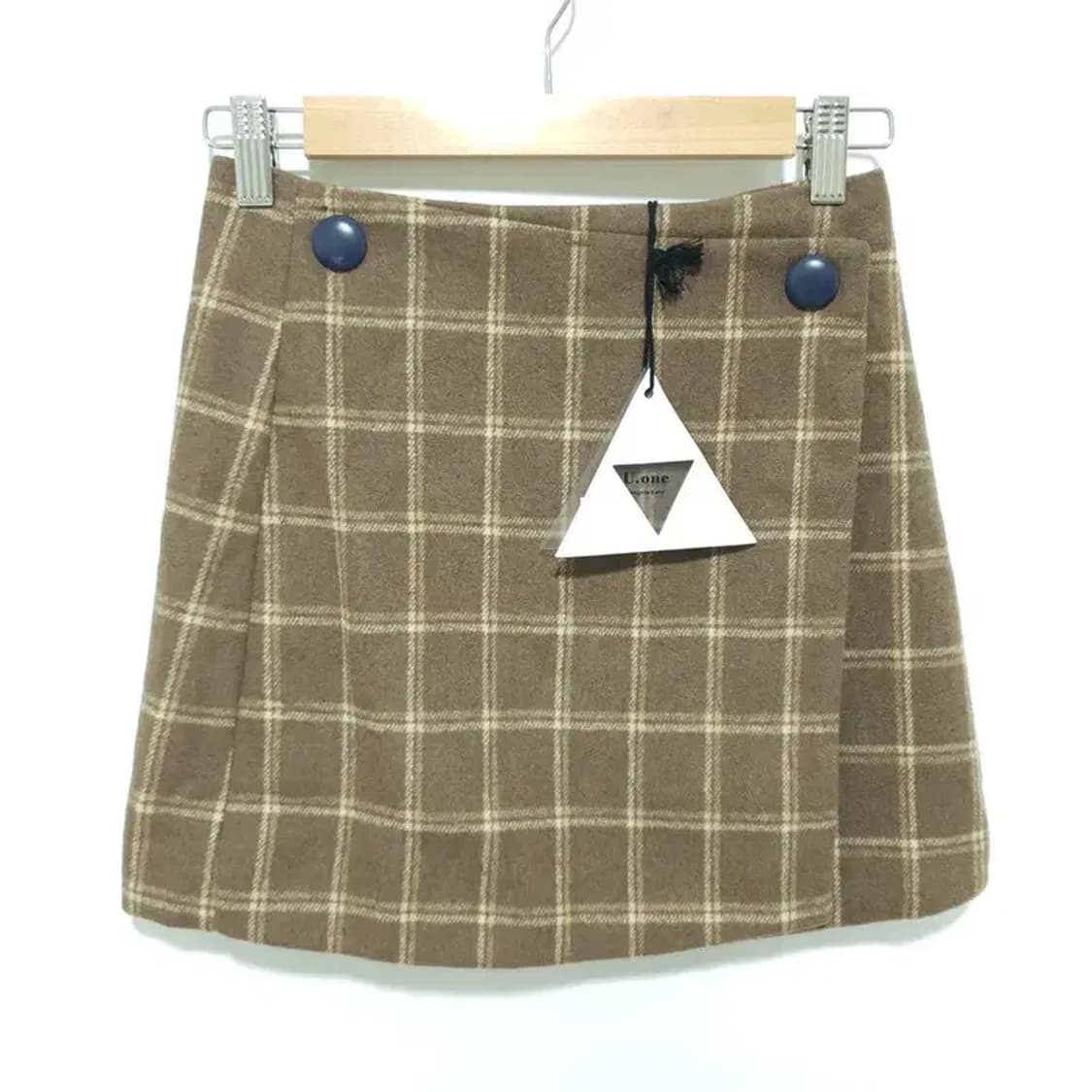 체크 스커트 S_i3121 상품이미지1