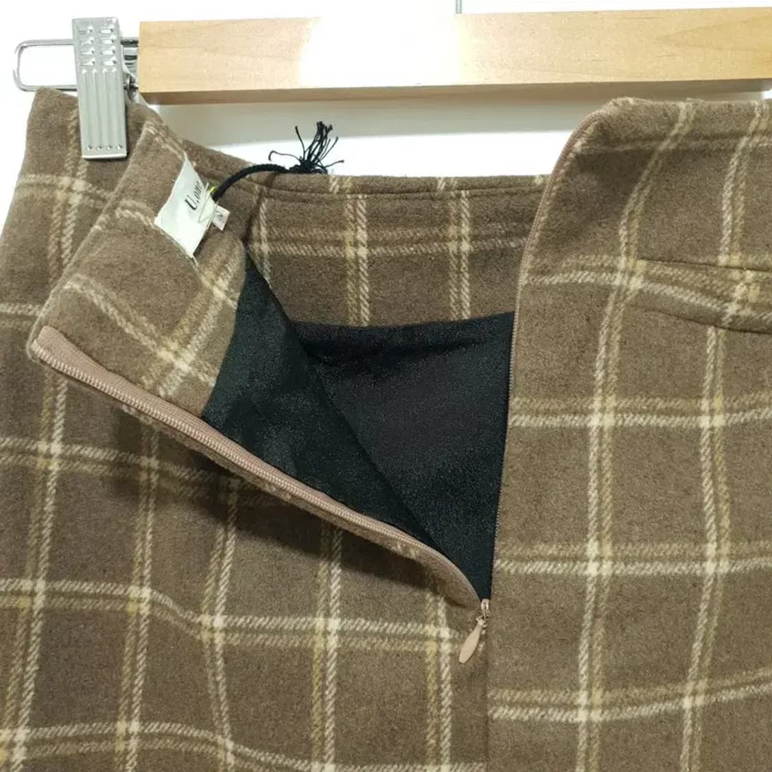 체크 스커트 S_i3121 상품이미지4