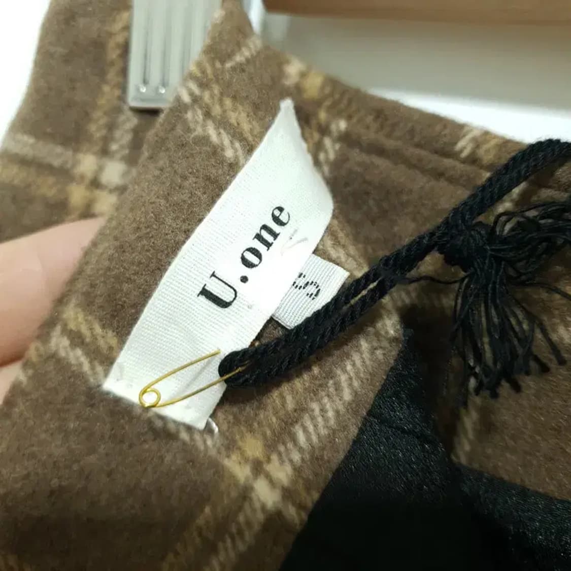 체크 스커트 S_i3121 상품이미지5