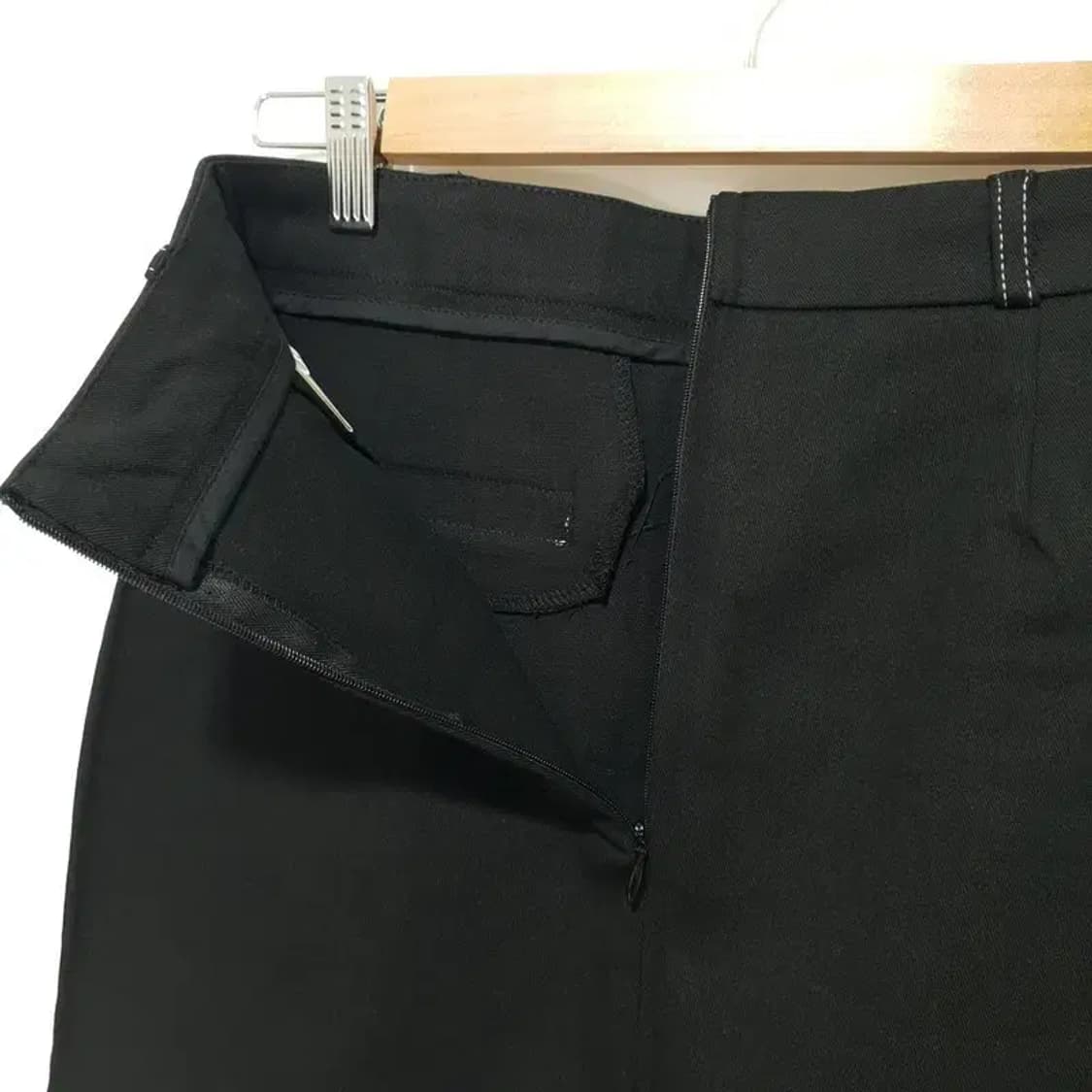 스티치 트임 롱 스커트 S_i4115 상품이미지5