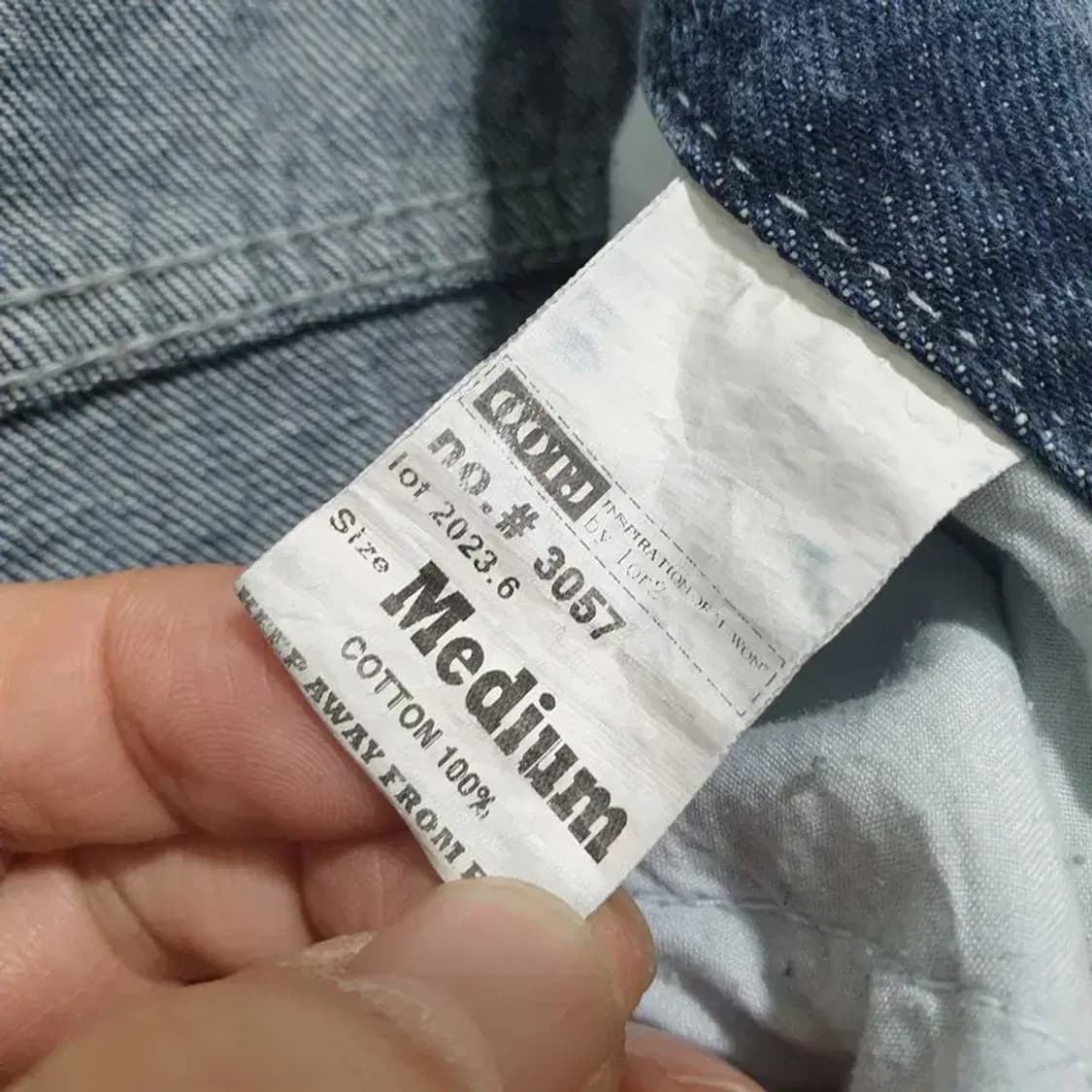OOTJ 여성 워싱 와이드 데님 팬츠 M_i4412 상품이미지7