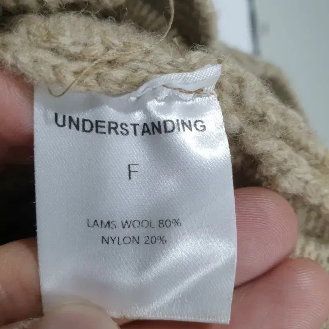 언더스탠딩 여성 울 혼방 가디건 F_W0052 상품이미지7