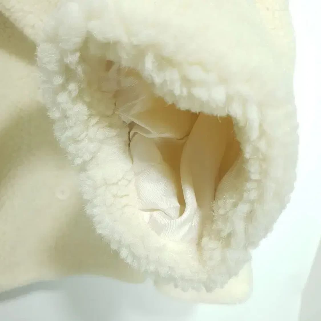 레이디볼륨 에코퍼 시어링 더블 코트 자켓 F_W0063 상품이미지4