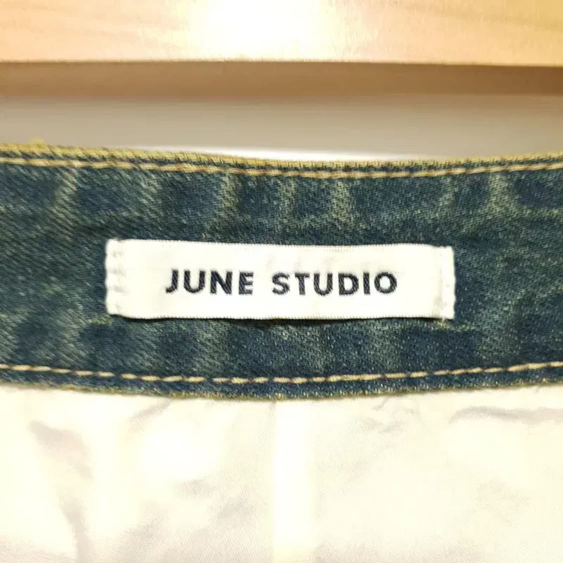 데님 펌킨 스커트 S_S0276 상품이미지4