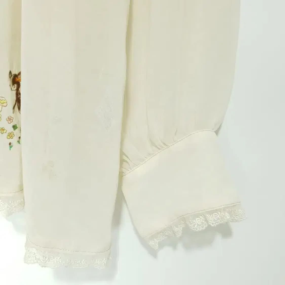 FRANCHE LIPPEE JP 양털 카라 시스루 블라우스 M_M0265 상품이미지6
