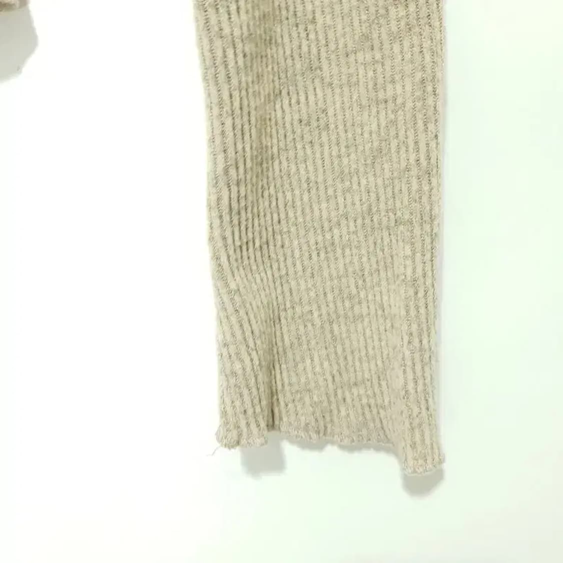 셔링 카라 골지 니트 F_M0273 상품이미지4