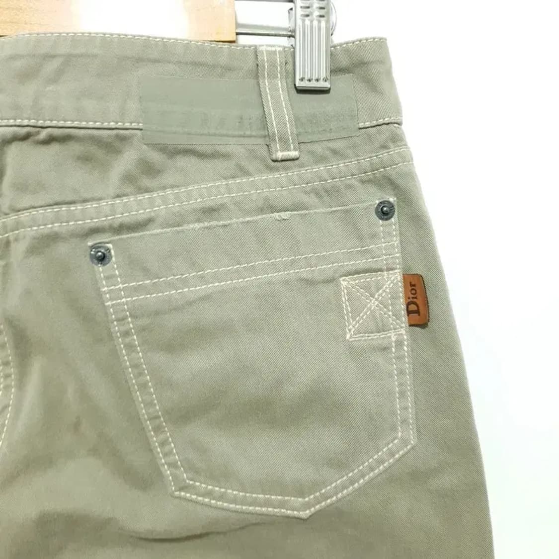 크리스찬 디올 패치워크 코튼 팬츠 36_M0297 상품이미지6