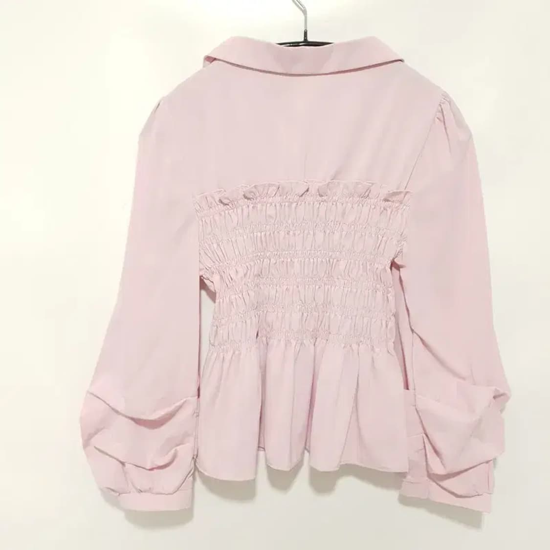 오픈 카라 쉬폰 블라우스 F_M0268 상품이미지4