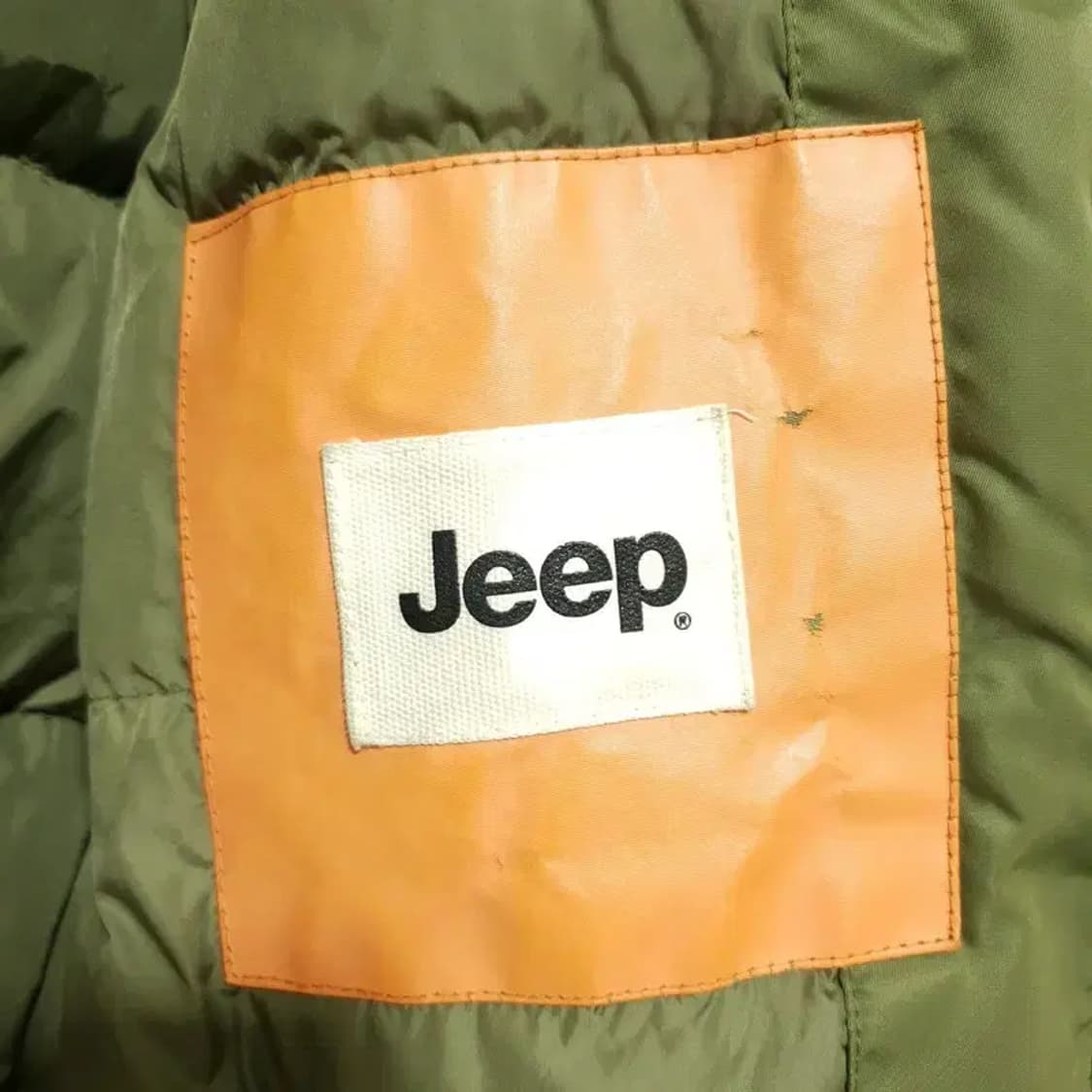 JEEP 패치 덕다운 항공 점퍼 S 90_W0084 상품이미지10