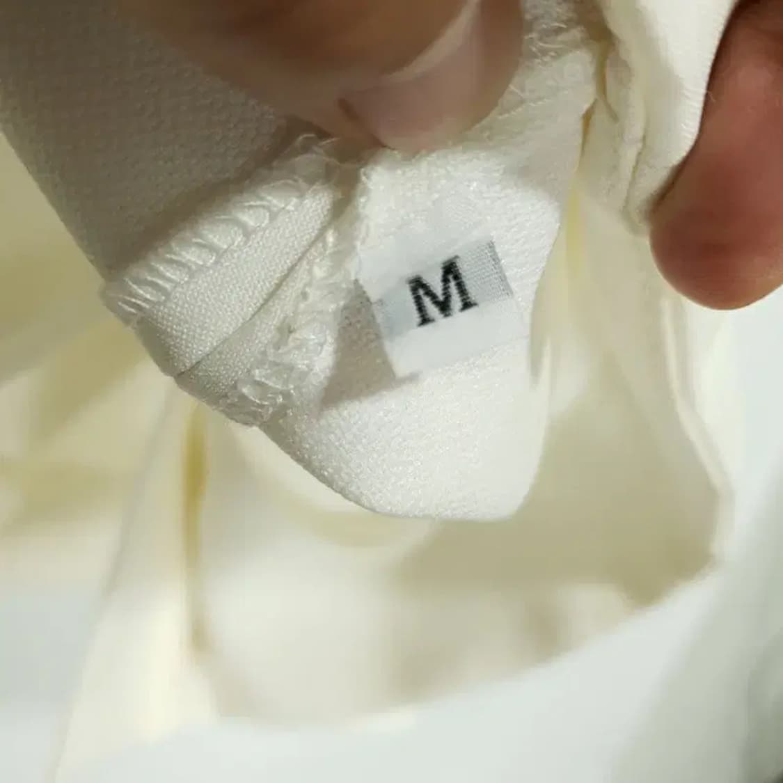 퍼프 벌룬 소매 콩단추 블라우스 M_M0324 상품이미지7