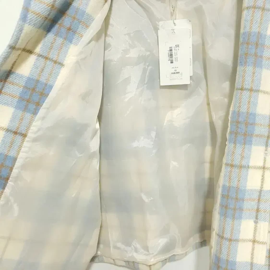 벨리걸 포켓 체크 자켓 10_M0319 상품이미지5
