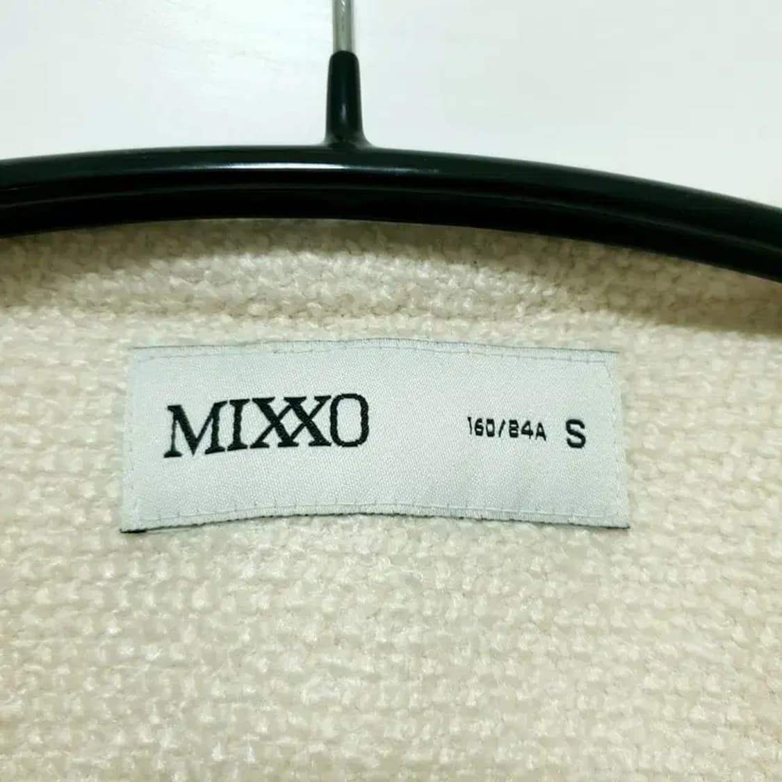 미쏘 라운드넥 집업 트위드 자켓 S_M0364 상품이미지7