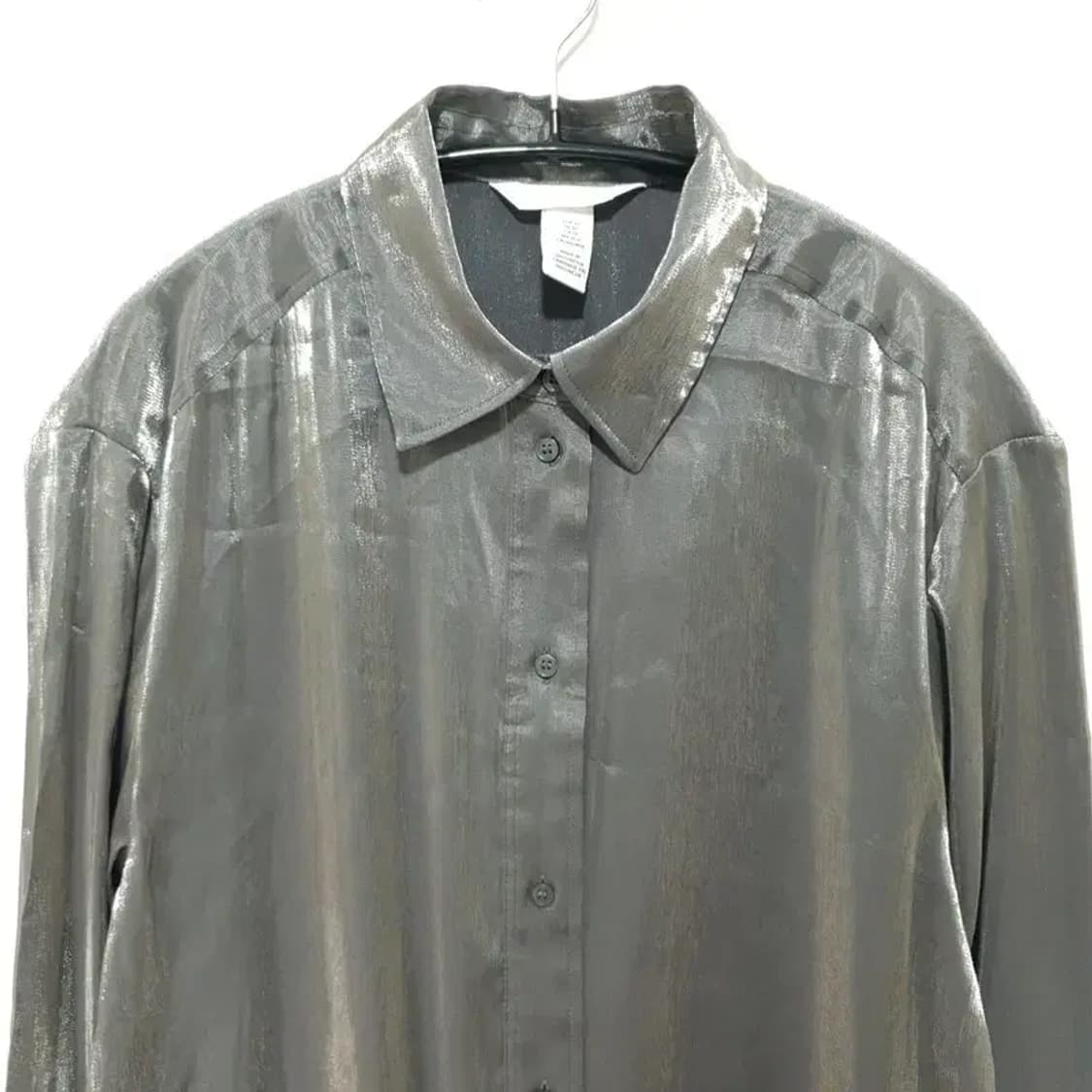 H&M 새틴 셔츠 원피스 XS_M0373 상품이미지2