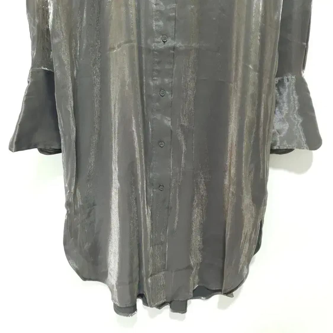 H&M 새틴 셔츠 원피스 XS_M0373 상품이미지3