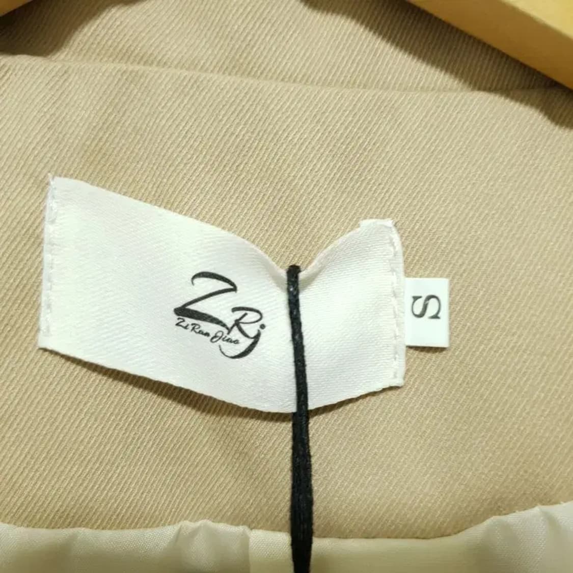 크롭 트렌치 자켓 S_M0365 상품이미지6